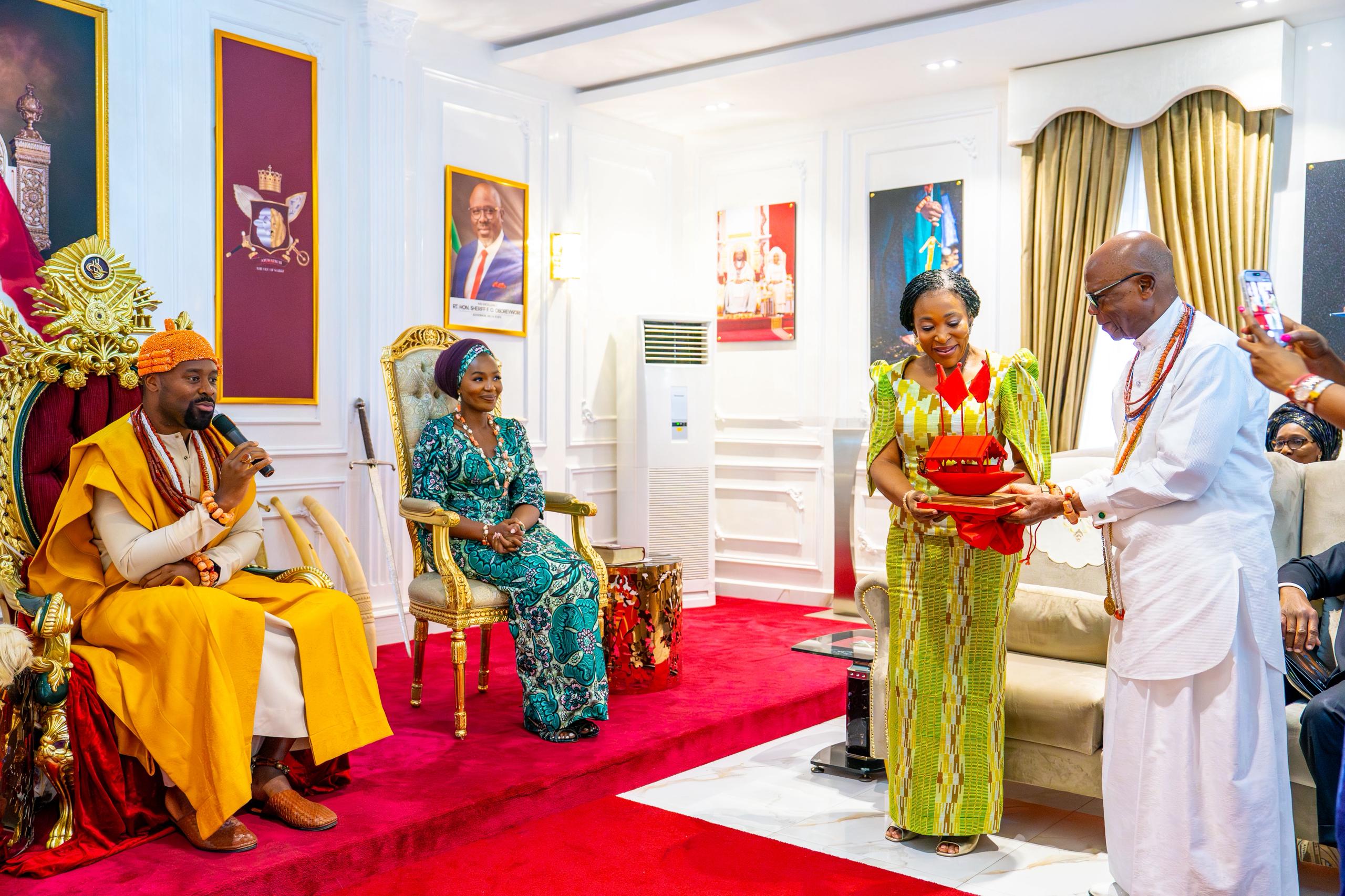 Warri Kingdom hosts the Commonwealth Secretary-General on official courtesy visit