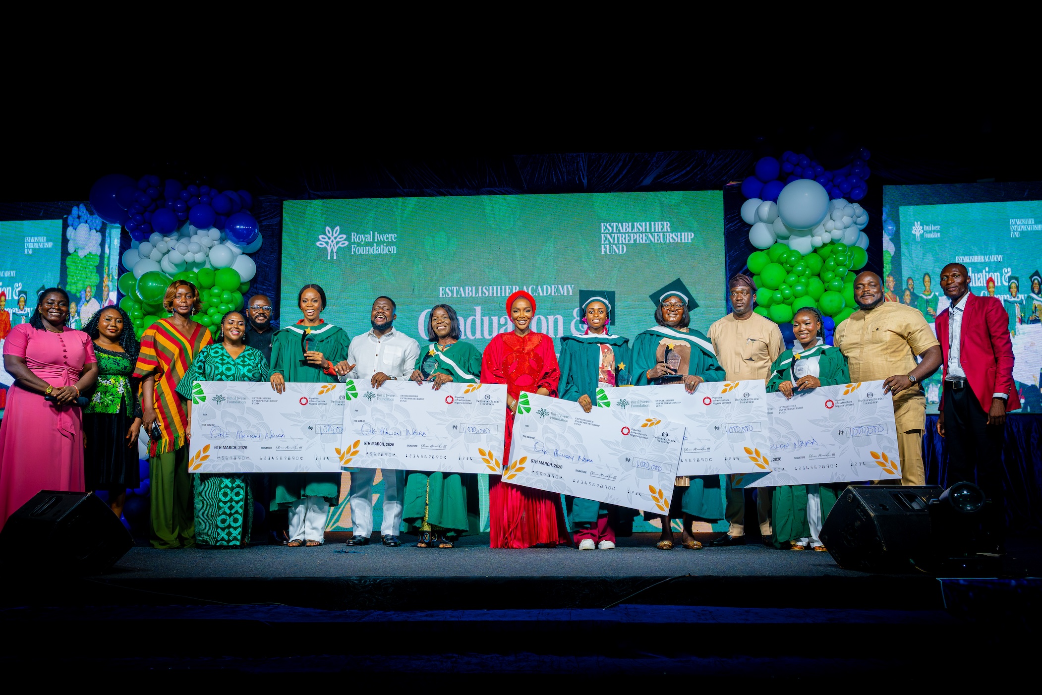 EstablishHER Graduation and Induction Ceremony in Warri