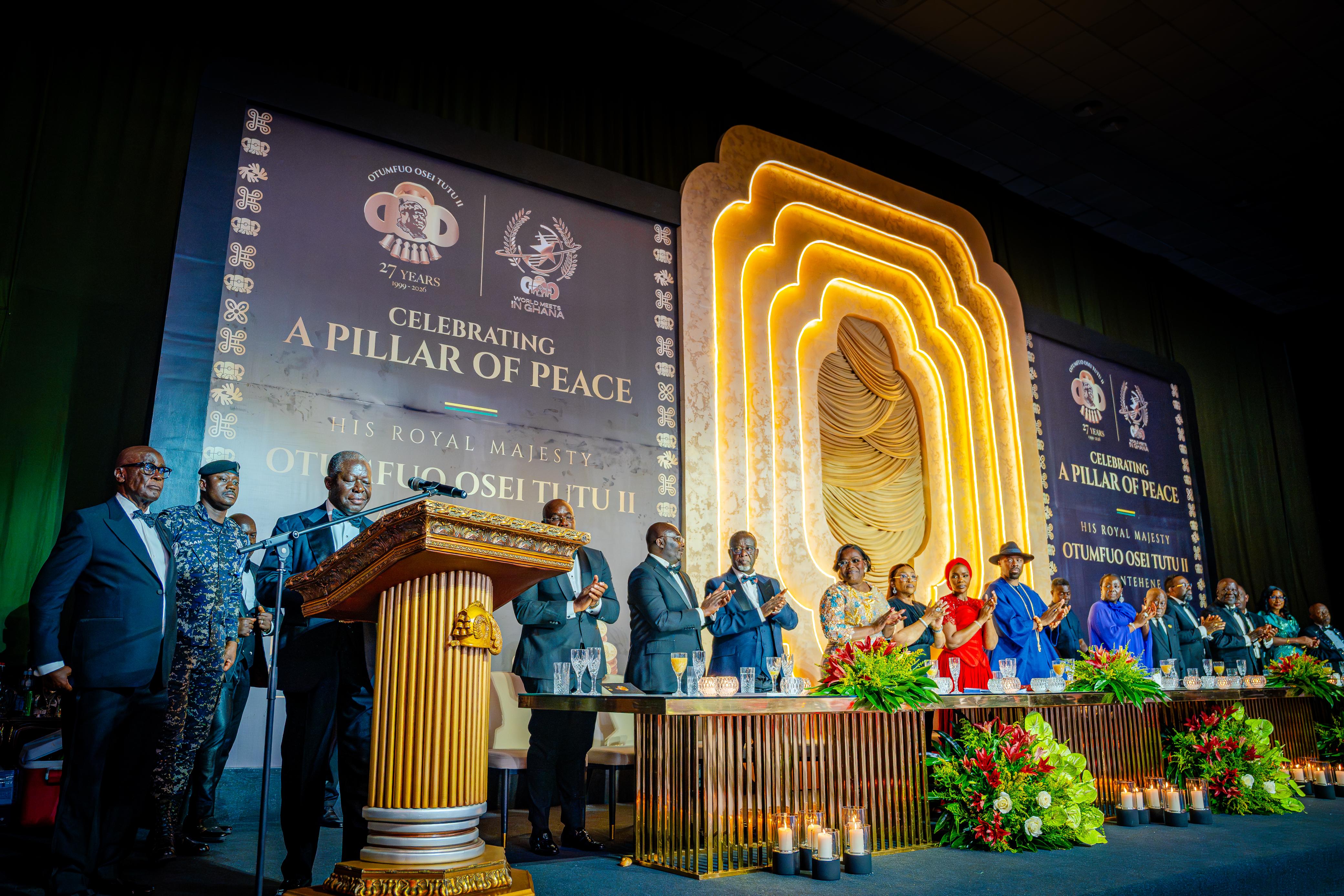 World Meets in Ghana Executive Dinner Ball at Manhyia Palace